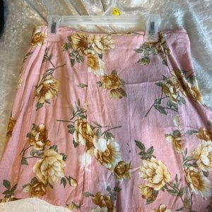 Floral skirt